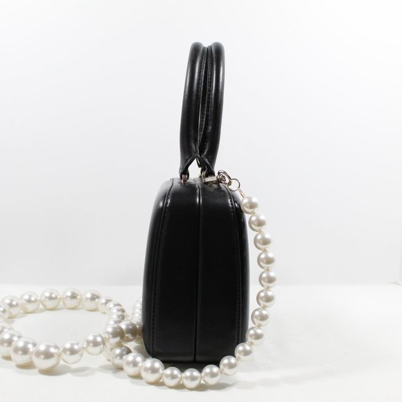 SIMONE ROCHA Mini Leather Case Bag - Black - Picture 4 of 8